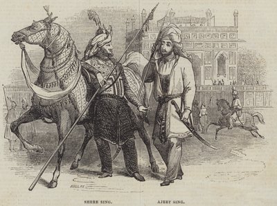 Shere Sing et Ajeet Sing - Henry Anelay